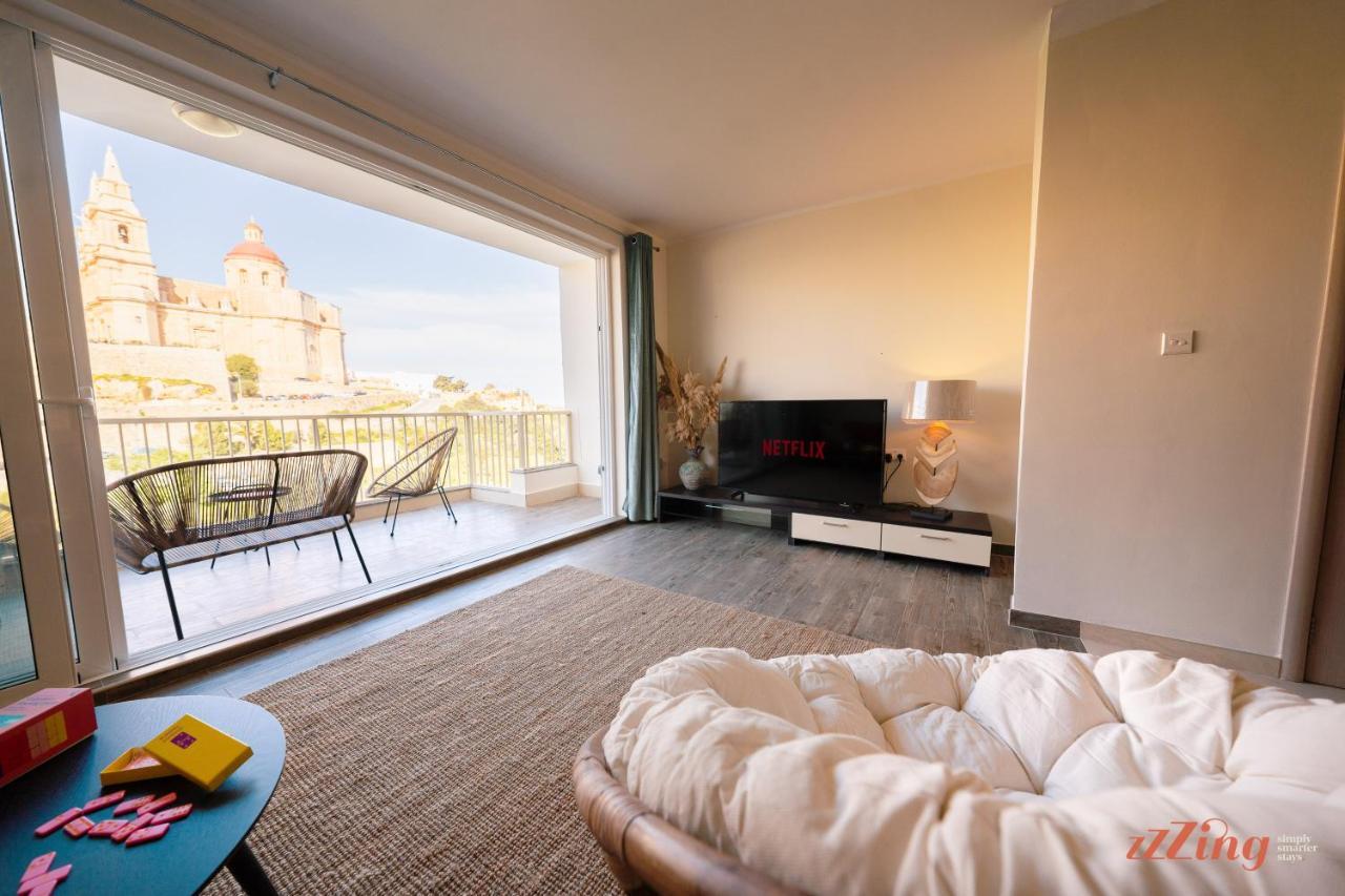 A Holiday Home In Mellieha With Gorgeous Views Bagian luar foto